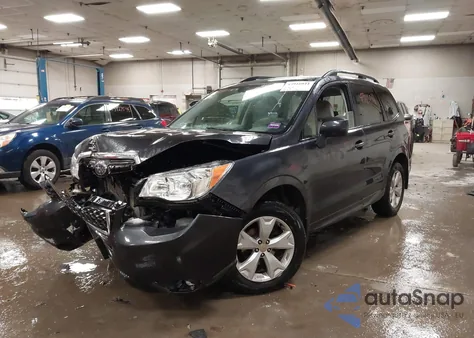 2016 Subaru Forester 2.5I Premium z USA, uszkodzony, nr VIN JF2SJADC1GH467019